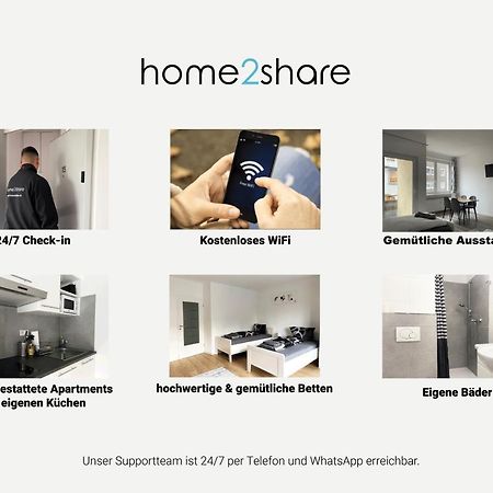 Zentrale Studios Fur Monteure I Home2Share Osnabrück Eksteriør bilde